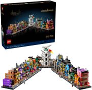 LEGO - Harry Potter Diagon Alley Wizarding Shops Collectible Building Set 76444 - Large Front