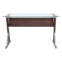 OSP Home Furnishings - Zenos Desk - Cherry - Large Front