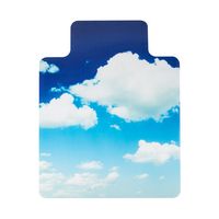 Mind Reader - Chair Mat - Head in Clouds - Large Front