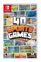 40 Sports Games in 1 - Nintendo Switch - Large Front