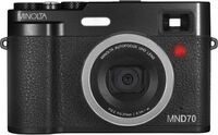 Minolta - Retro MND70 48.0 Megapixel 5K Video Digital Camera with Dual Lens - Black - Large Front