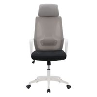 CorLiving - Workspace Mesh Back Office Chair - Grey and Black - Large Front