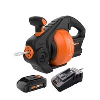 WORX - Nitro WX891L 20V 25 ft Cordless Drain Auger - Black - Large Front
