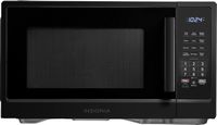 Insignia™ - 1.1 Cu. Ft. Countertop Microwave - Black - Large Front