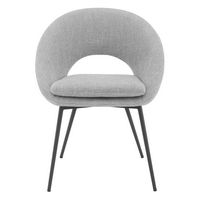 OSP Home Furnishings - Millie Accent /Dining Chair - Grey/ Black - Large Front