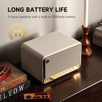 Edifier - D32 Portable Bluetooth 5.3 Wireless Speaker with Apple AirPlay High Resolution Audio an... - Large Front