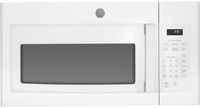 GE - 1.6 Cu. Ft. Over-the-Range Microwave - White - Large Front