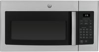 GE - 1.6 Cu. Ft. Over-the-Range Microwave - Stainless steel - Large Front