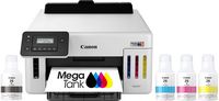 Canon - Mega Tank GX5120 Wireless SuperTank Inkjet Printer - White - Large Front