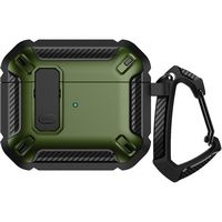 SaharaCase - Raider Series Heavy-Duty Case for Apple AirPods 4 and AirPods 4 with Active Noise Ca... - Large Front
