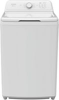 Frigidaire - 4.1 Cu. Ft. Top Load Washer with 8 Wash Cycles - White - Large Front