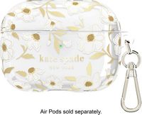 kate spade new york - Protective Case for Apple Airpods Pro 1st and 2nd Generation - Sunshine Floral - Large Front