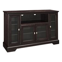 Walker Edison - Tall Sound Bar TV Stand for Most Flat-Panel TV's up to 60