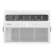 Frigidaire - 8,000 BTU 350 Sq. Ft. Smart Window Air Conditioner with Remote - White - Large Front