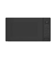 Monogram - 2.2 Cu. Ft. Built-In Microwave with Sensor Cooking and Steam Cooking - Black - Large Front