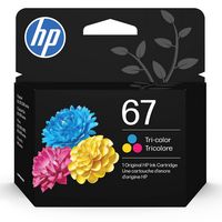 HP - 67 Standard Capacity Ink Cartridge - Tri-color - Large Front