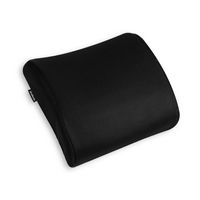 Mind Reader - Lumbar Support Cushion, Office Chair Support, Posture Corrector, Memory Foam, 13.5