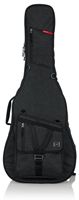 Gator Cases - Transit Acoustic Guitar Gig Bag - Charcoal - Large Front