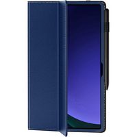 SaharaCase - Bi-Fold Folio Case for Samsung Galaxy Tab S10 Ultra and Tab S9 Ultra - Blue - Large Front