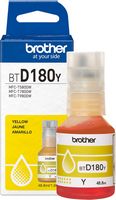 Brother - Genuine BTD180Y High-Yield Yellow Ink Bottle - Large Front