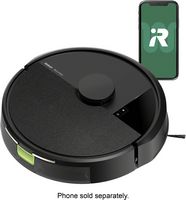 iRobot - Roomba 105 Vac Robot Vacuum - Black - Large Front