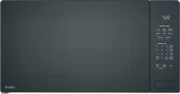 GE Profile - 2.2 Cu. Ft. Built-In Microwave with Sensor Cooking and Glass Touch Controls - Black - Large Front