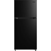 Frigidaire - 19 Cu. Ft. Garage Ready Top Freezer Refrigerator - Black - Large Front