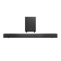 Hisense - 3.1.2 CH  AX Series Dolby ATMOS Soundbar with Wireless Subwoofer - Black - Large Front