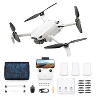 SKYROVER - S1 Fly More Combo 8K Drone with Remote Controller - White - Large Front