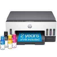 HP - Smart Tank 7001 Wireless All-In-One Supertank Inkjet Printer with up to 2 Years of Ink Inclu... - Large Front