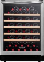 Frigidaire - 57 Bottle Wine Cooler - Stainless Steel - Large Front