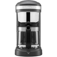 KitchenAid - 12-Cup Drip Coffee Maker with Spiral Showerhead and Programmable Warming Plate - Mat... - Large Front
