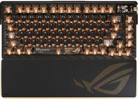 ASUS - ROG Azoth Extreme 75% Wireless Mechanical Gaming Keyboard with ROG NX V2 Snow Linear Switc... - Large Front