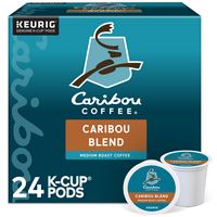 Caribou Coffee - Caribou Blend, Keurig Single-Serve K-Cup Pods, Medium Roast Coffee, 24 Count - Large Front