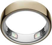 Oura - Ring 5 - Smart Ring - Size Before You Buy with OR5 Sizing Kit - Size 10 - Gold - (2026) - Large Front