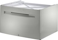 Bosch - Laundry Pedestal For Washer In White - Silver - Large Front