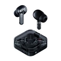 Nothing - Ear (3) Wireless Bluetooth Earbuds ANC - Black - Large Front