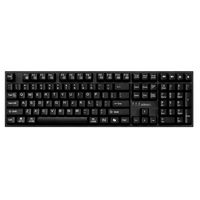 Adesso - Multi-OS Mechanical Keyboard With CoPilot AI Hotkey - Black - Large Front