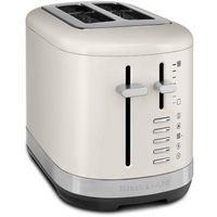 KitchenAid - 2 Slice Programmable Toaster - Porcelain White - Large Front