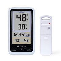 AcuRite Wireless Thermometer with Digital Display - White - Large Front