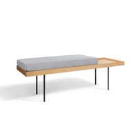 Burrow - Carta Hardwood Bench - Oak - Large Front