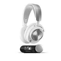 SteelSeries - Arctis Nova Pro Wireless Multi Gaming Headset for PS5, PS4, PC, Switch - White - Large Front