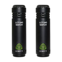 Lewitt Audio - LCT 040 MATCH Stereo Pair Microphones - Large Front