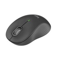 Logitech - Signature M550 Bluetooth Optical Ambidextrous Mouse with Silent Clicks - Wireless - Gr... - Large Front