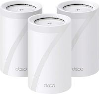 TP-Link - Deco BE68 Wi-Fi 7 BE14000 Whole Home Tri-Band Router Mesh with Ultra-Fast 10G Port and ... - Large Front