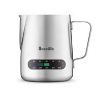 Breville - the Temp Control Milk Jug - Silver - Large Front