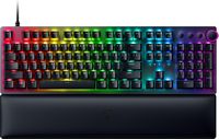 Razer - Huntsman V2 Full Size Wired Optical Purple Clicky Switch Gaming Keyboard with Chroma RGB ... - Large Front