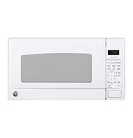 GE - 2.0 Cu. Ft. Countertop Microwave with Sensor Cooking and Defrost - White - Large Front