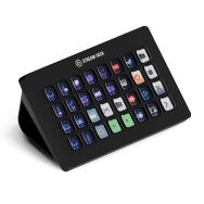 Elgato - Stream Deck XL Wired Keypad with Back Lighting - Black - Large Front