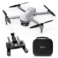 Contixo - F28 GPS Drone with Remote Controller - Silver - Large Front